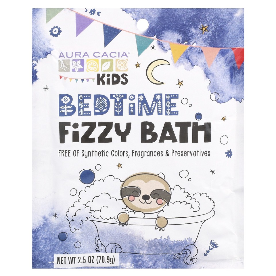 Kids, Bedtime Fizzy Bath, 2.5 oz (70.9 g)