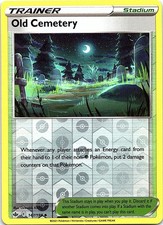 Old Cemetery 147/198 Uncommon Chilling Reign Pokemon Reverse Holo Near Mint