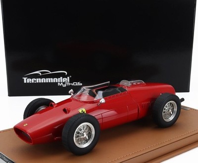 FERRARI - F2 DINO 156 Nr. 0 PRESSEVERSION 1960 rot in 1/18 von Tecnomodel 299A
