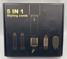 5-in-1 Hot Air Hair Styler  Hair Dryer Brush, Low-Speed Negative Ionic Air NEW