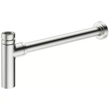 Crosswater Millennium Chrome Finish 400mm Pipe Tall Bottle Trap 355114C40