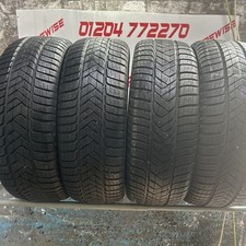 4X 225 55 R18 102V M+S Pirelli Sottozero3 AO XL 2255518 7mm DOT 3821