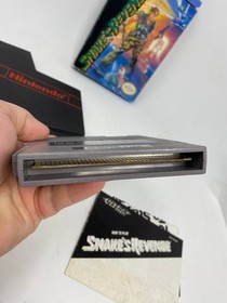 Snake's Revenge (Nintendo, NES, 1990) W/ Box + Manual Authentic Tested Working