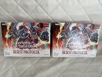 (2x) Yu-Gi-Oh Burst Protocol Mini Box - SEALED 1st Edition - Exclusive Token!