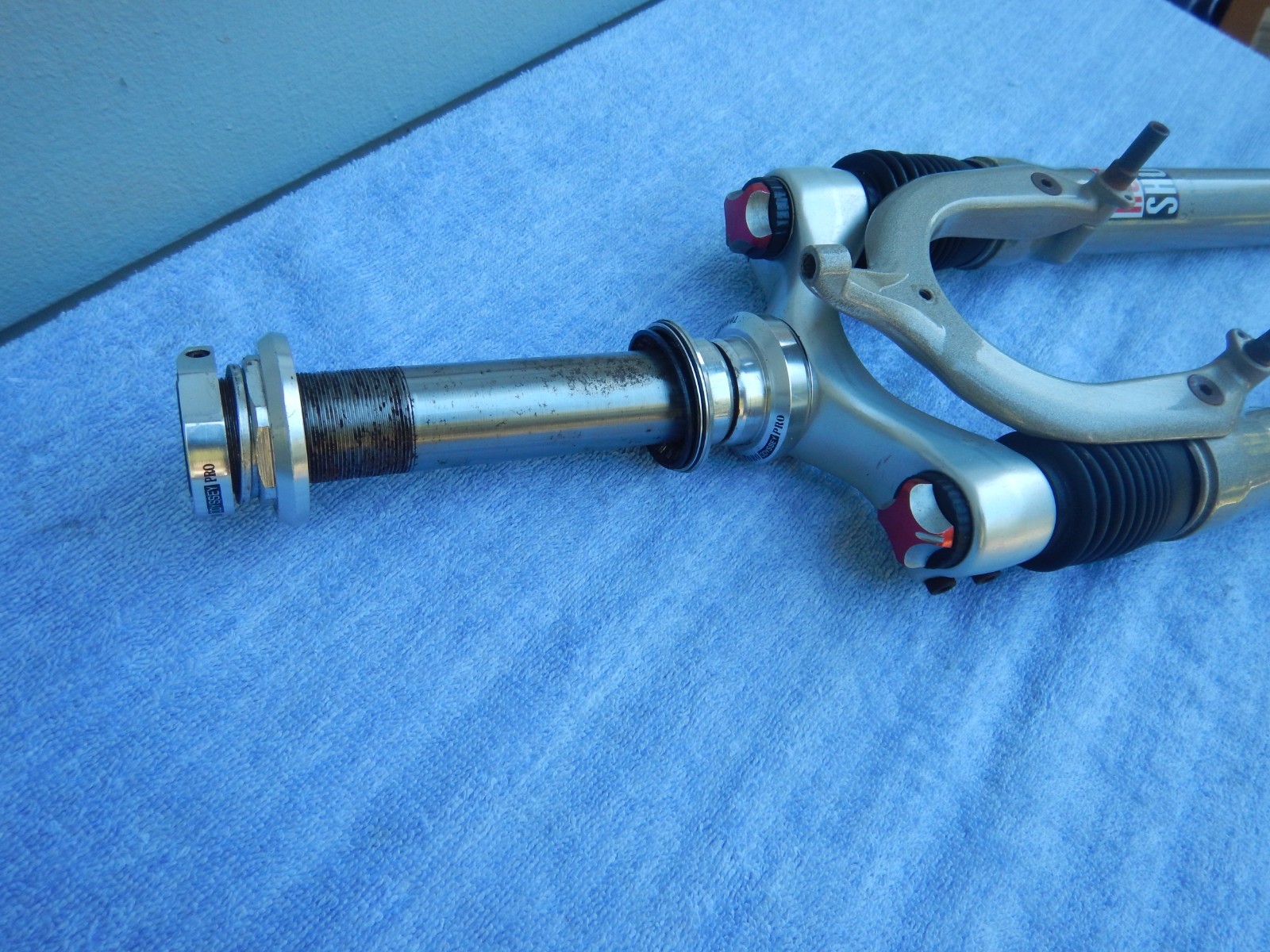 Rock Shox Judy XC Shock Fork 6.5" Steerer 1-1/8" Shocks 26" Wheels w/ Headset