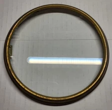 MANTLE CLOCK BEZEL w/GLASS