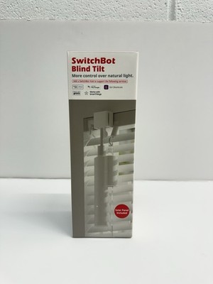 NEW SwitchBot Blind Tilt Motorized Blinds - Smart Electric Blinds w Solar Panel
