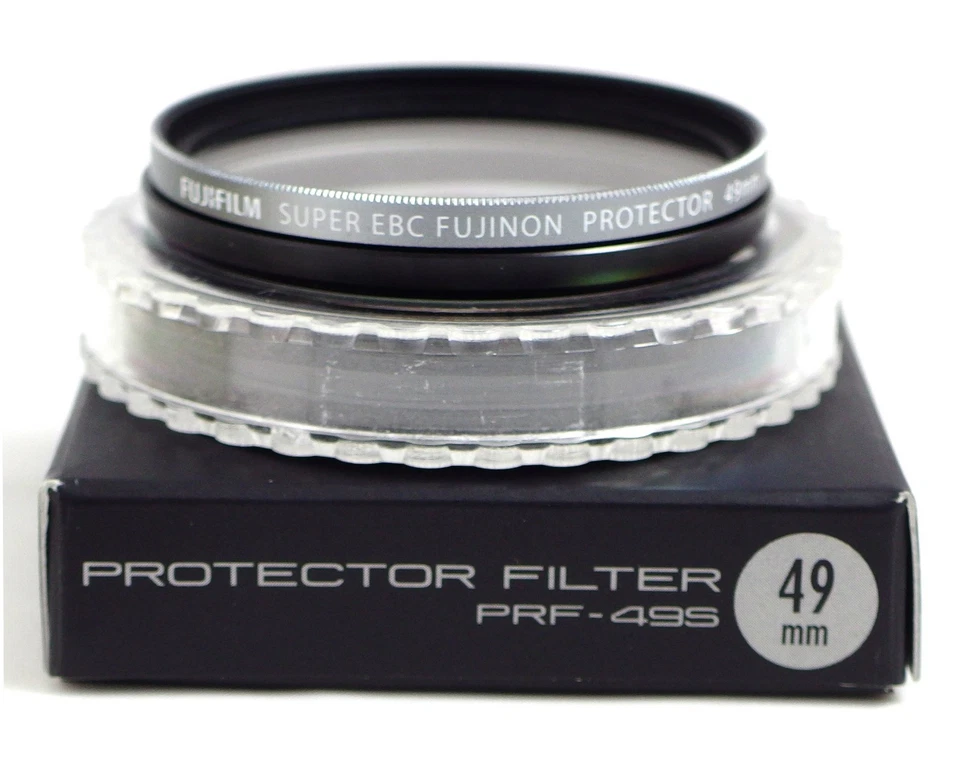 FUJIFILM Genuine Protector Filter Super EBC Fujinon 49mm PRF-49S - Boxed w/ Case - Image 1 of 1