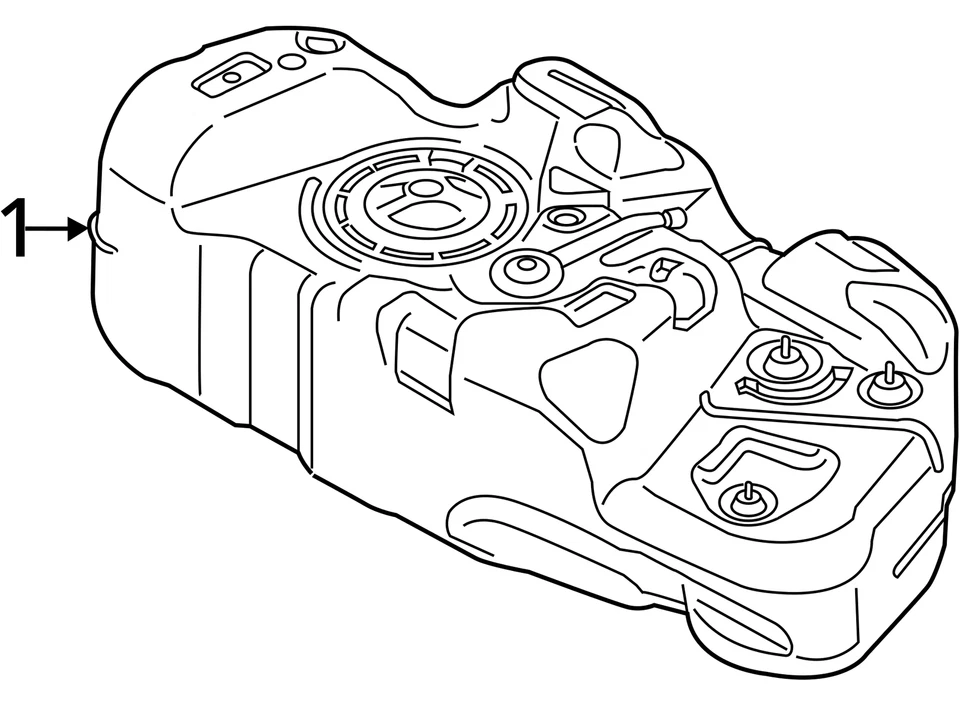 (LOCAL PICKUP ONLY) Fuel Tank Fits 14-22 TRANSIT CONNECT 2657074 Foto 4 de 4