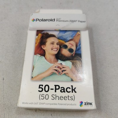 Polaroid Zink Premium Photo Paper (50 Pack) Compatible w/ Snap & More 2x3 New