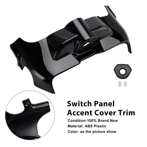 Switch Panel Accent Cover Trim For Touring Electra Street Glide 2023-2025 - Zdjęcie 10 z 27
