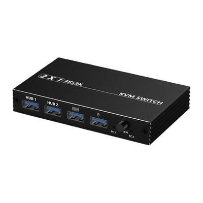 Full resolution Ready KVM Unit For Easy double System Management