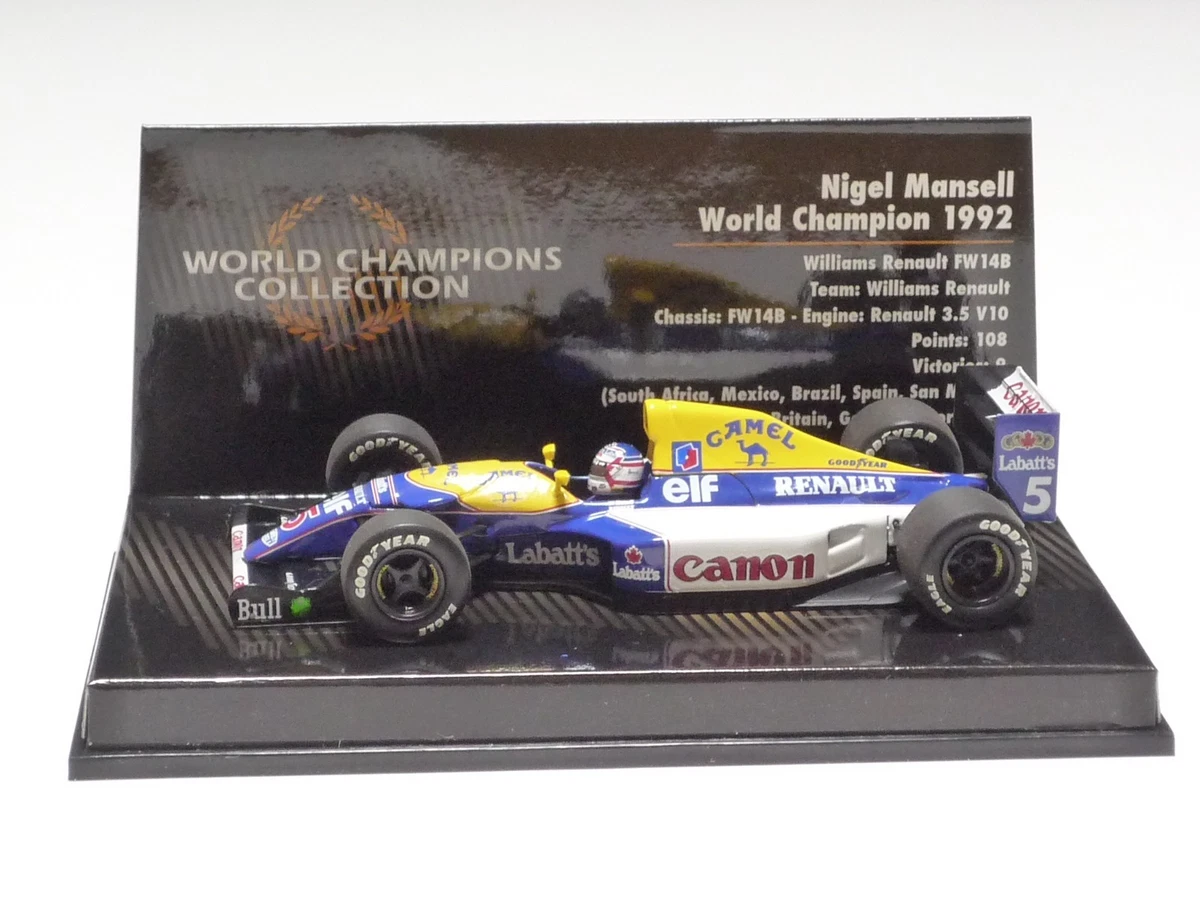 Williams Diecast Formula 1 Cars 1992 Vehicle Year for sale - eBay