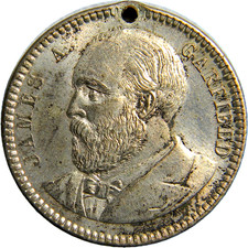 1881 James A. Garfield Memorial  Medal    (04547)