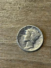 1937 Mercury Dime VG+