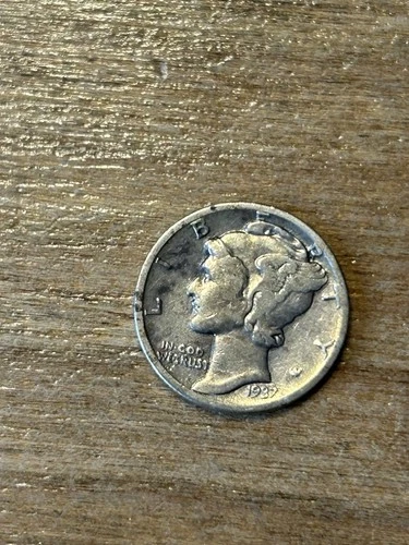 1937 Mercury Dime VG+