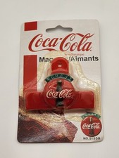 Coca-Cola Original Magnet 1997 No. 51558 Red Green Soda Collectible