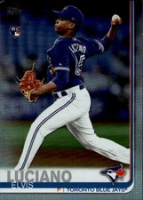 2019 Topps Update Elvis Luciano #US74 Rainbow Foil Toronto Blue Jays 31G