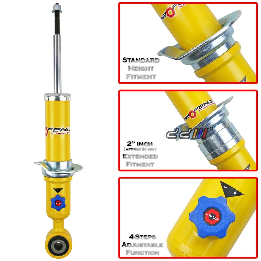 Profender Shock Absorber (Front*2) For Jimny SJ413 (Leaf Spring