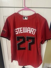 SAL STEWART CINCINNATI REDS NEW 2026 CITY CONNECT YOUTH SIZE XL JERSEY