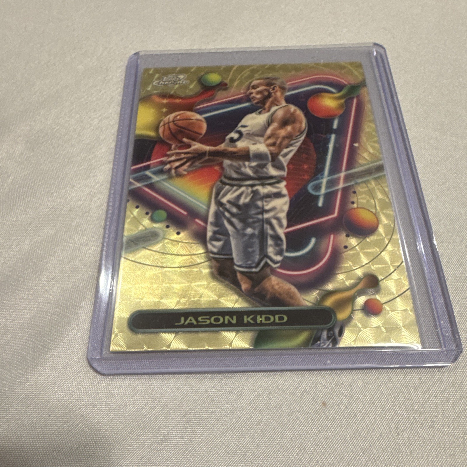 Topps Chrome Cosmic 2024 Jason Kidd Superfractor 1/1   Ultra Rare  Mavericks view 12