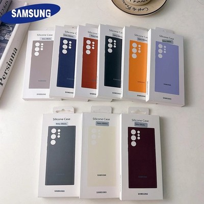 Original Liquid Silicone Case for Samsung Galaxy S26 Ultra Soft Shockproof Cover