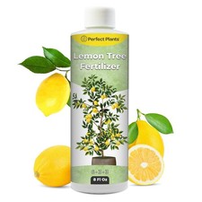 Perfect Plants Liquid Lemon Tree Fertilizer, 8 oz, Citrus Plant Food | 6-3-3 for