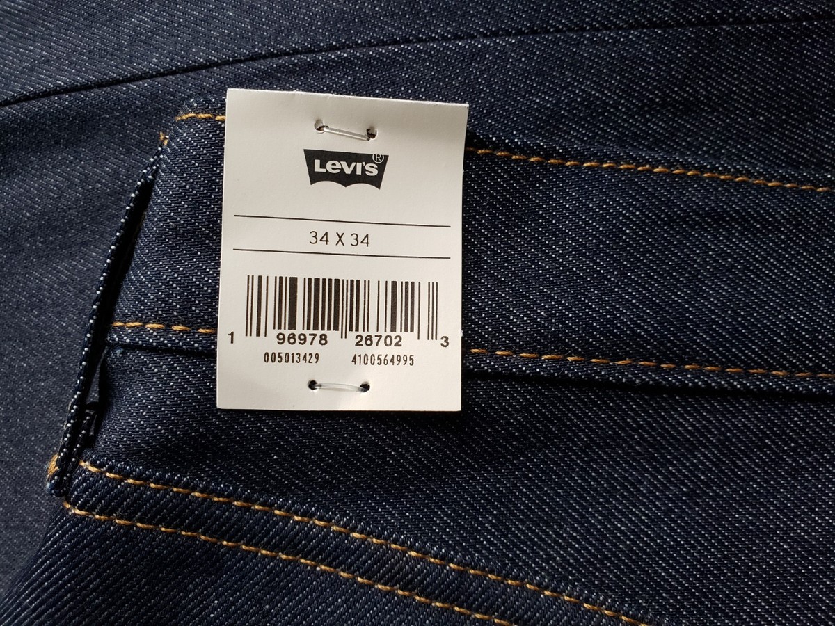 LEVI'S 501 ® 150th Raw SELVEDGE Unwashed Shrink-to-Fit LVC Jeans