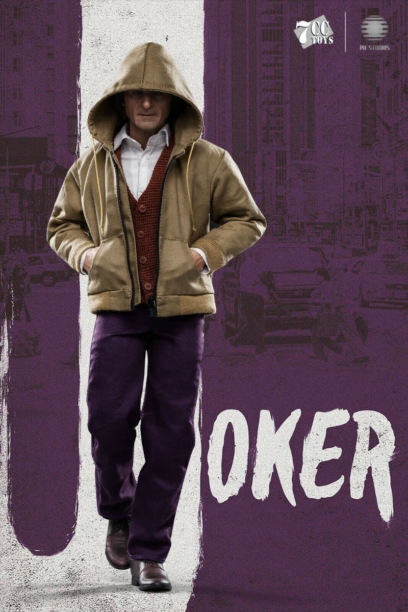 7CCTOYS/PU STUDIOS 1:6 The Clown Joker Joaquin Phoenix Action