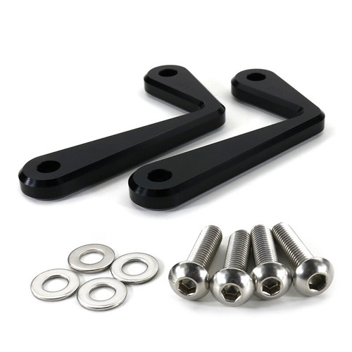 Kit de ganchos traseros de carreras para motocicleta Kawasaki ZX-10RR 2021 negro - Imagen 4 de 6