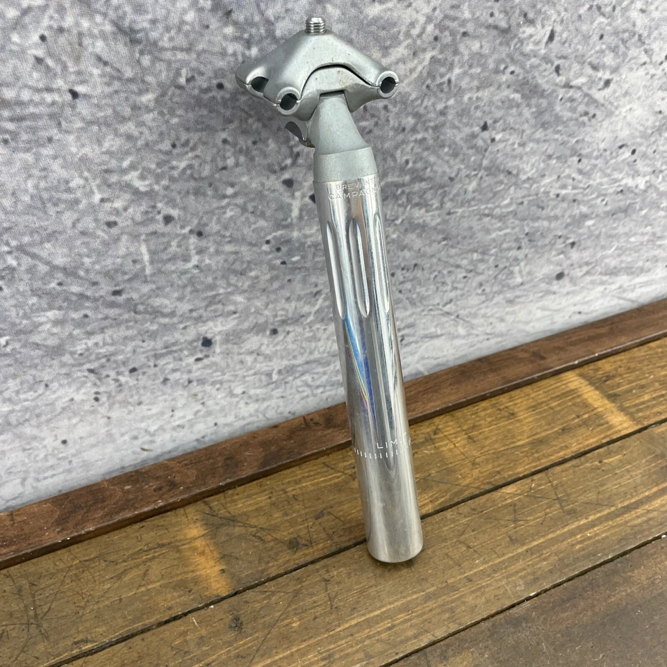 Винтажный подседельный штырь Campagnolo Nuovo Super Record 26,8 мм новый из старых запасов Campy Brev 26,8 мм - Изображение 3 из 4