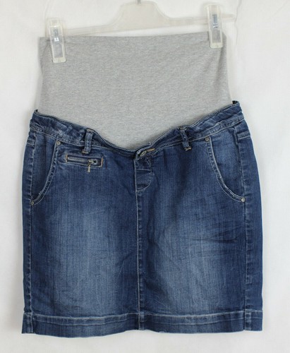 Mama Licious Denim Skirt Maternity 