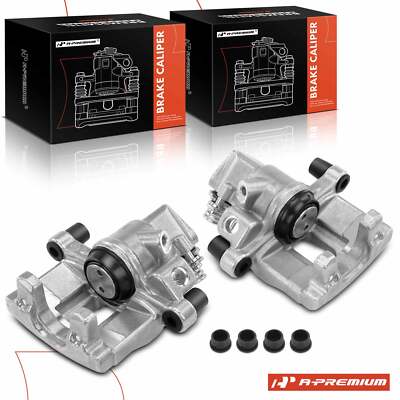 A-Premium Pair Rear Brake Caliper for Ford Escape 2013-2016 Focus Mazda 3 Sport