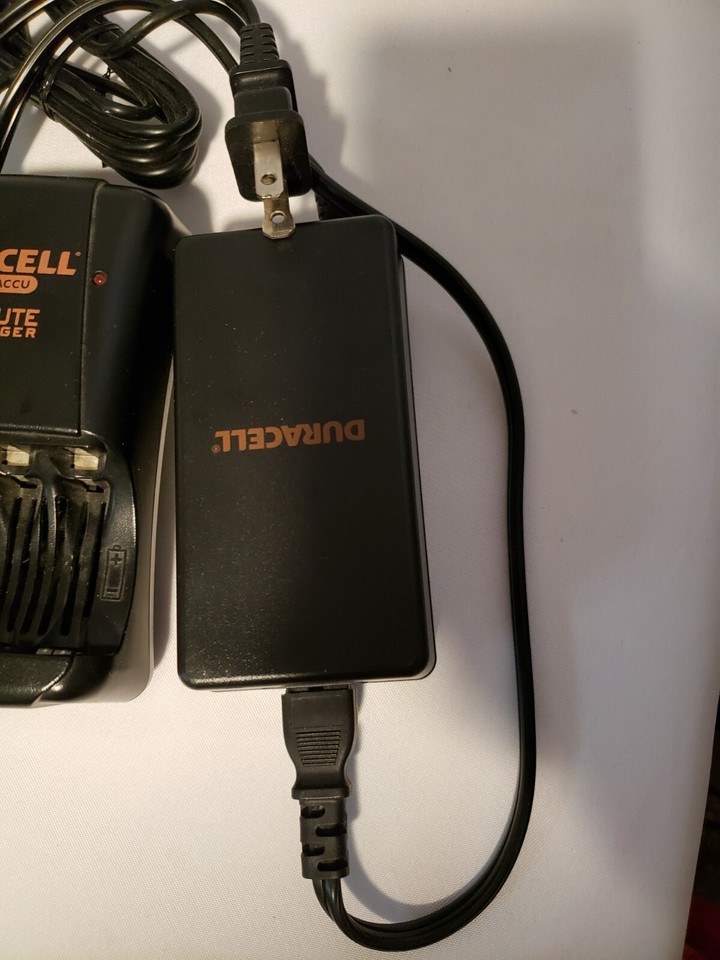 Duracell Rechargeable 15 Minute Charger NiMH Battery w/ Power Adapter CEF15NC eBay