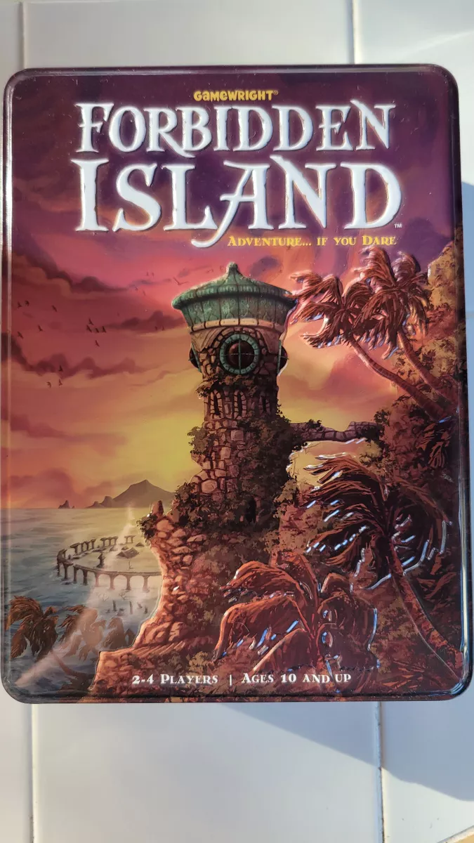 Forbidden Island Board Game Gamewright Adventure If You Dare 2-4 Players