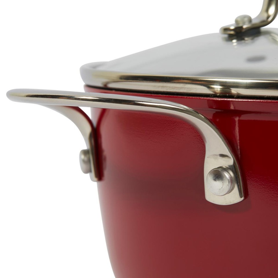 Curtis Stone 6piece DuraPan+ Nesting Saucepan Set eBay