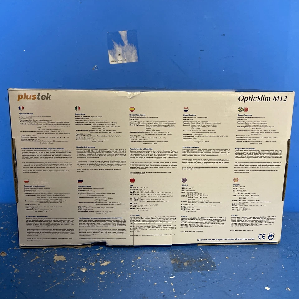Plustek OpticSlim M12 Pass-Through Scanner - Image 3 of 4