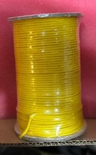 Waxed cotton cord 2 mm Yellow 100 Yards