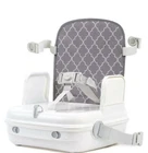 BenBat YummiGo 2 in 1 Feed & Go Booster/Storage Case Baby/Kids High Chair Grey