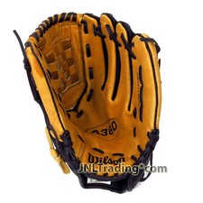 Wilson Leather A360 Youth Baseball 12" RH Throw Glove Mitt WTA036012 Brown/Black
