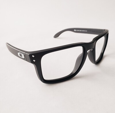 Oakley Holbrook XL Matte Black Silver Icons Replacement Frame Only