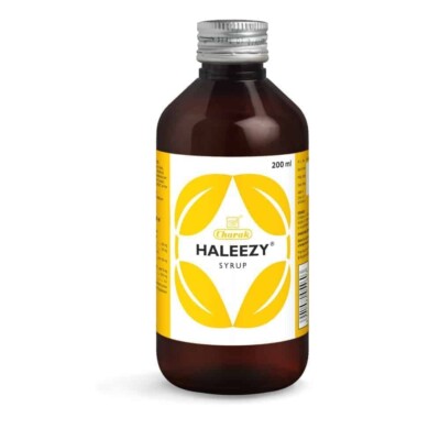 Charak Ayurvedic Haleezy Syrup for Asthma & Respiratory Wellbeing - 200ml