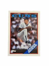 Excellent: Vintage 1988 Topps Jamie Moyer Chicago Cubs Trading Card