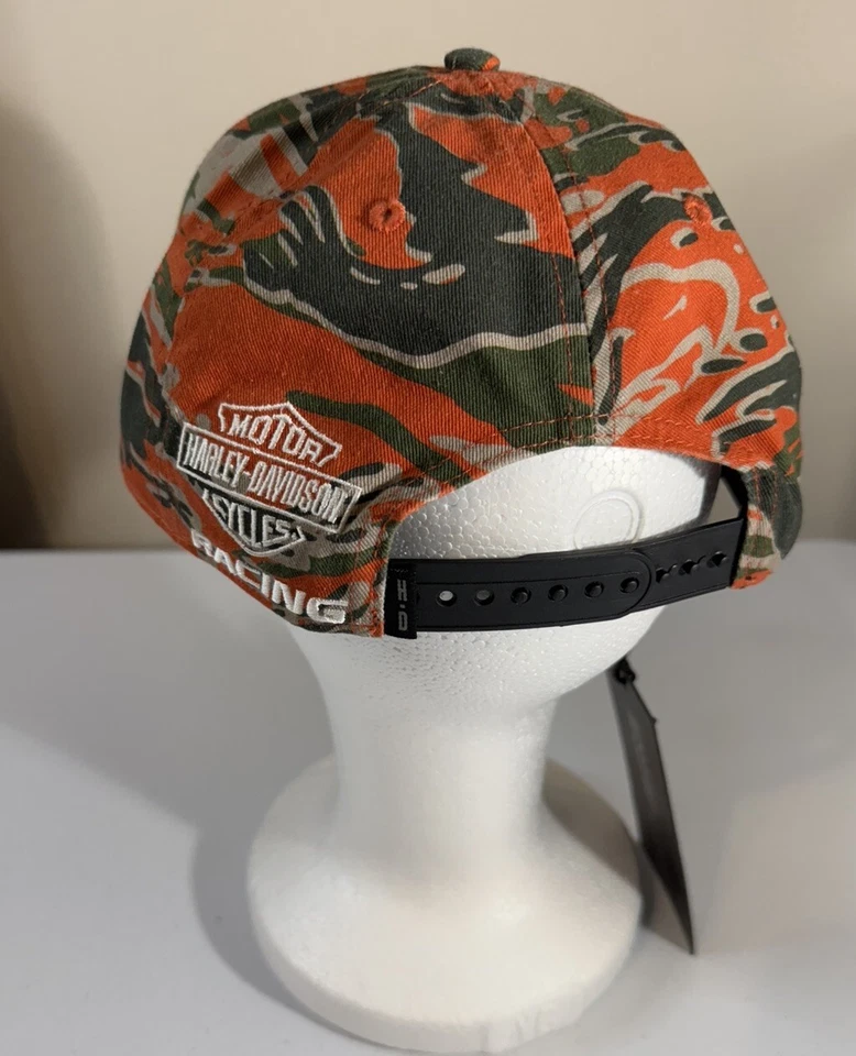 Harley Davidson Camo Adjustable Snapback Cap Mens  97601-24VM - Image 3 of 4