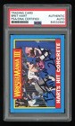 Bret Hart PSA/DNA 1987 Topps #57 Signed Autographed Auto Card Rookie RC