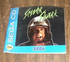 Sewer Shark Instruction Booklet manual book ONLY! (SEGA CD video game) ORIGINAL 