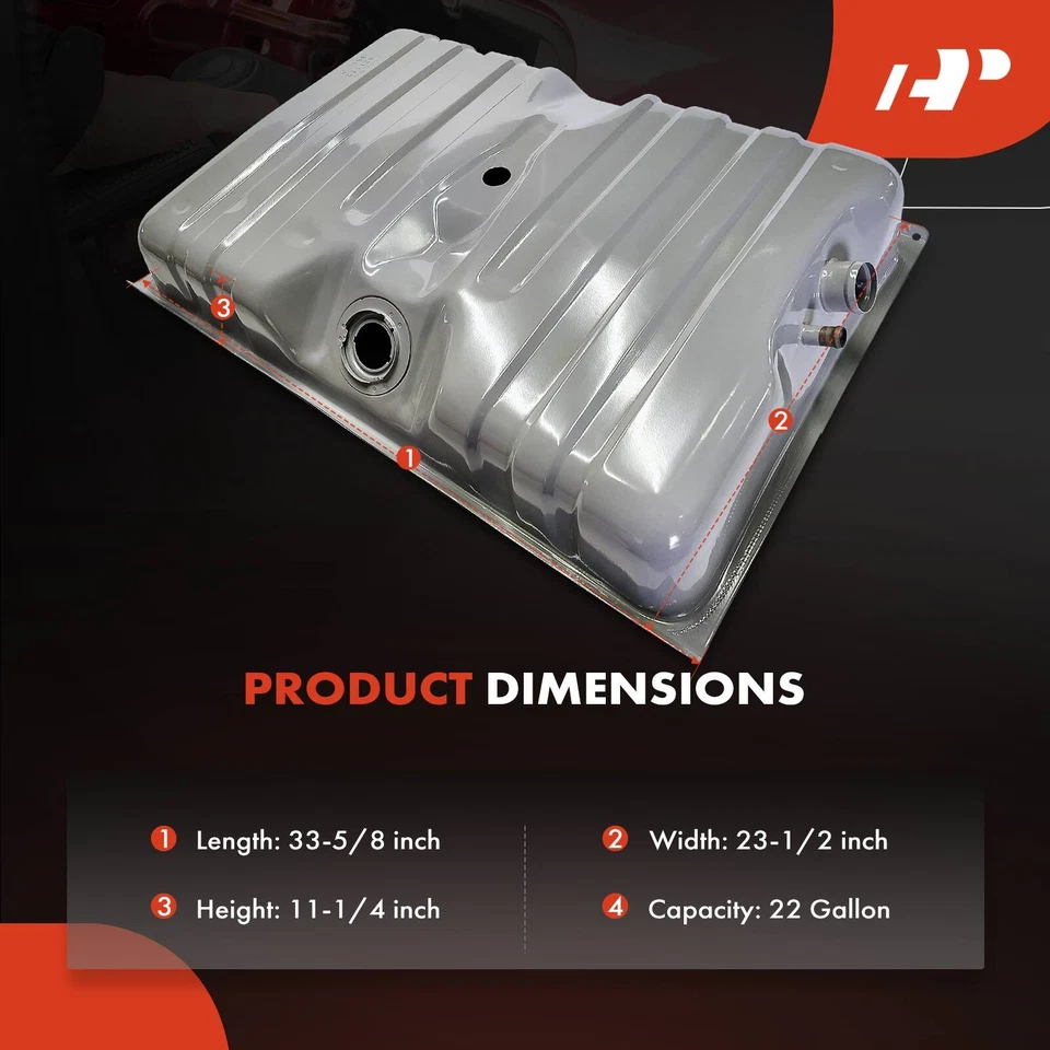 A-Premium 22 Gal Fuel Tank for Ford E350 Econoline E150 Econoline E250 Econoline - Image 3 of 4
