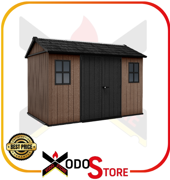 KETER NEWTON PLUS 7511/1175 – casetta da giardino – 350 X 230 X 246 CM - K262010