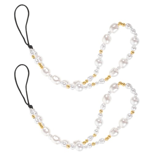 2 Pcs Handy Kette Telefon Charms Ästhetisch Telefon-Charm-Perlen - Zdjęcie 7 z 12