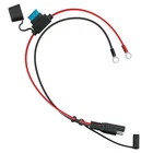 SAE to O Ring Cord 12-24V 14AWG SAE Connection Cable Adapter Battery Charging US
